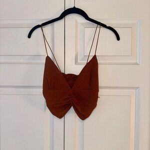 NWT Urban Outfitters Rust Tank Bralette- Size Medium